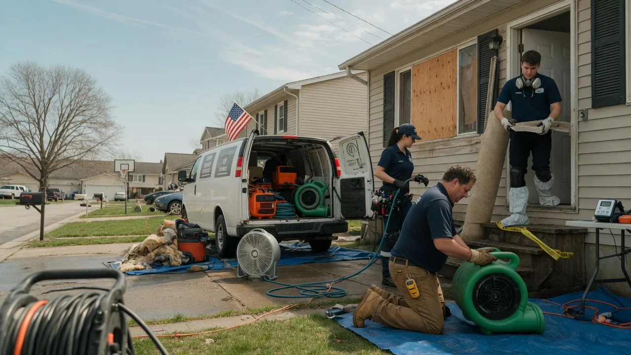 Water Damage Restoration in Gladstone, MI near me